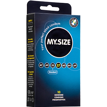 Презервативы My.Size, латекс, 17,8 см, 5,7 см, 10 шт.