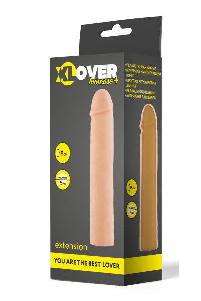 Насадка TOYFA XLover INCREASE+ для увеличения размера