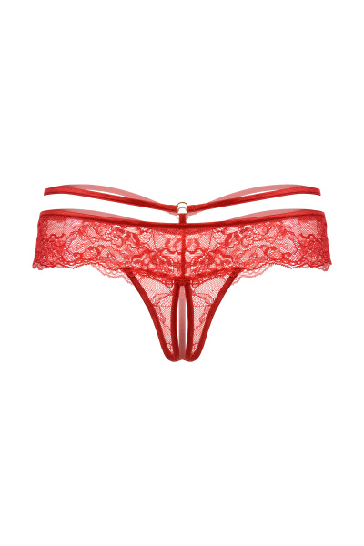 Трусики Softline Collection, красные, M/L