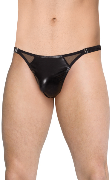 Трусы мужские на шнуровке SoftLine Collection, черные, X/L
