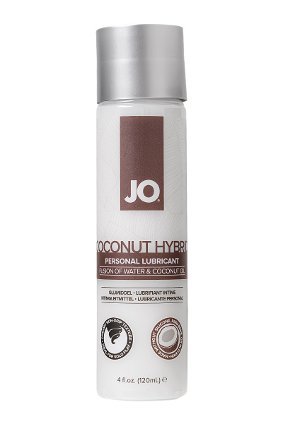 Гибридный лубрикант на основе воды и кокосового масла JO Coconut Hybrid, 120 мл