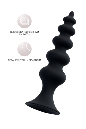 Анальная втулка  TOYFA POPO Pleasure Indi,11,5 см, Ø 2,9 см