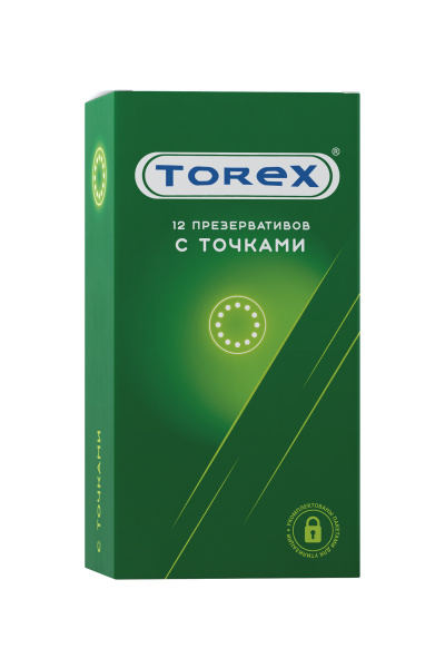Презервативы Torex №12,точечные
