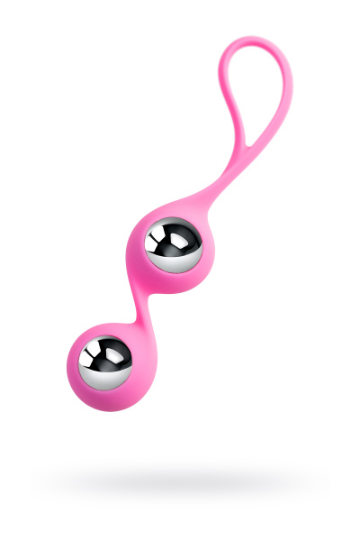 Вагинальные шарики TOYFA L'EROINA  Futa, силикон, розовые, 11 см Ø 1,9 Вес 60 гр.