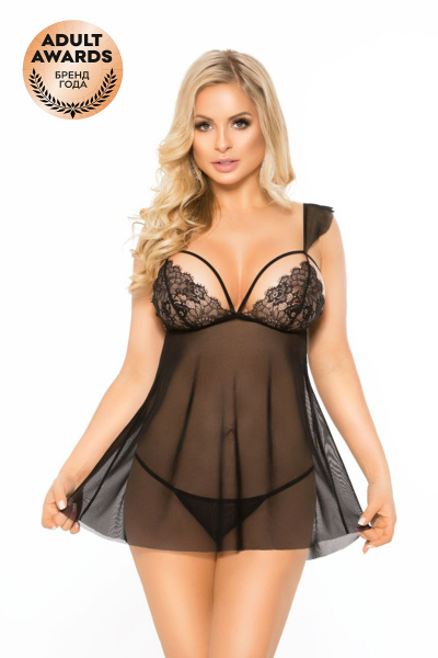 Сорочка ночная и трусики Softline Collection, Cora, 