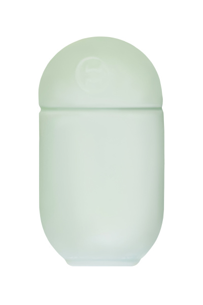 Яйцо-мастурбатор CAPSULE 02 WAVE, TPE, голубой, 8 см (В ЗИПЛОКЕ)